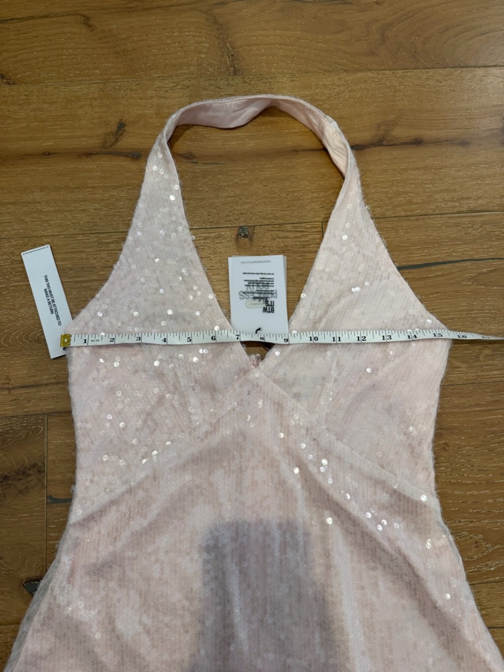 Princess Polly Felicitie Halter Mini Dress - size 6 - Picture 7 of 11